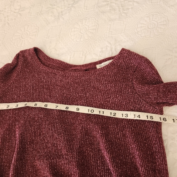 American Eagle Outfitters Marron Twisted Back Longsleeve Sweater XS - Picture 5 of 6